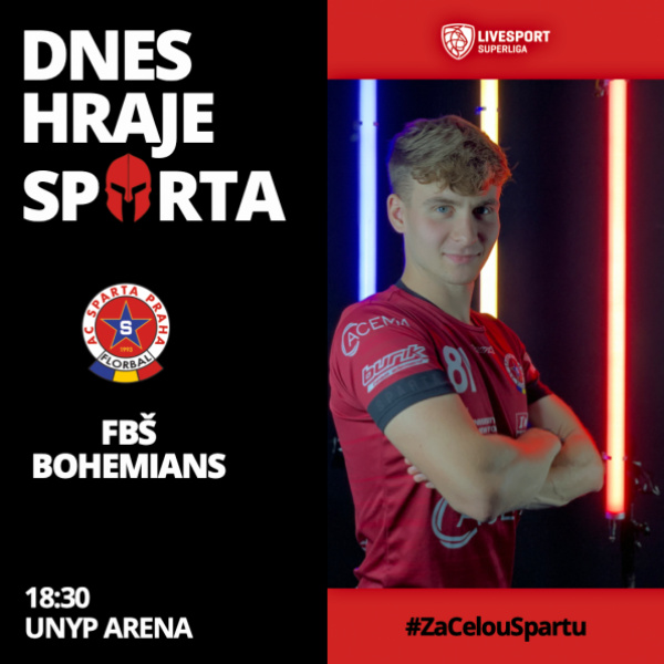 5. čtvrtfinále: ACEMA Sparta Praha - FBŠ Bohemians