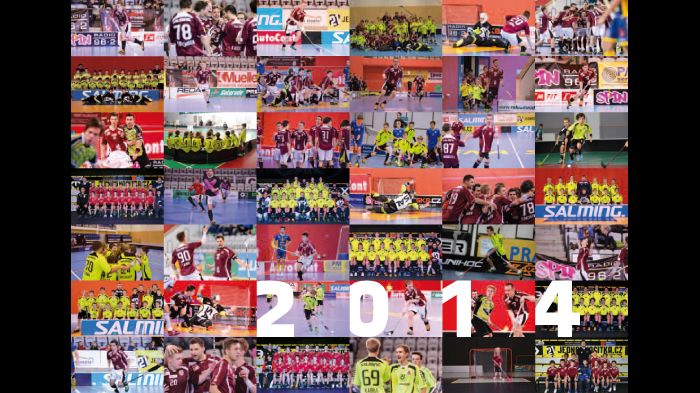 Exkluzívní kalendář florbalové Sparty pro rok 2014