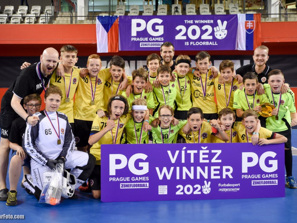 Prague Games s medailemi, zlato a bronz na krk pověsili mladší žáci